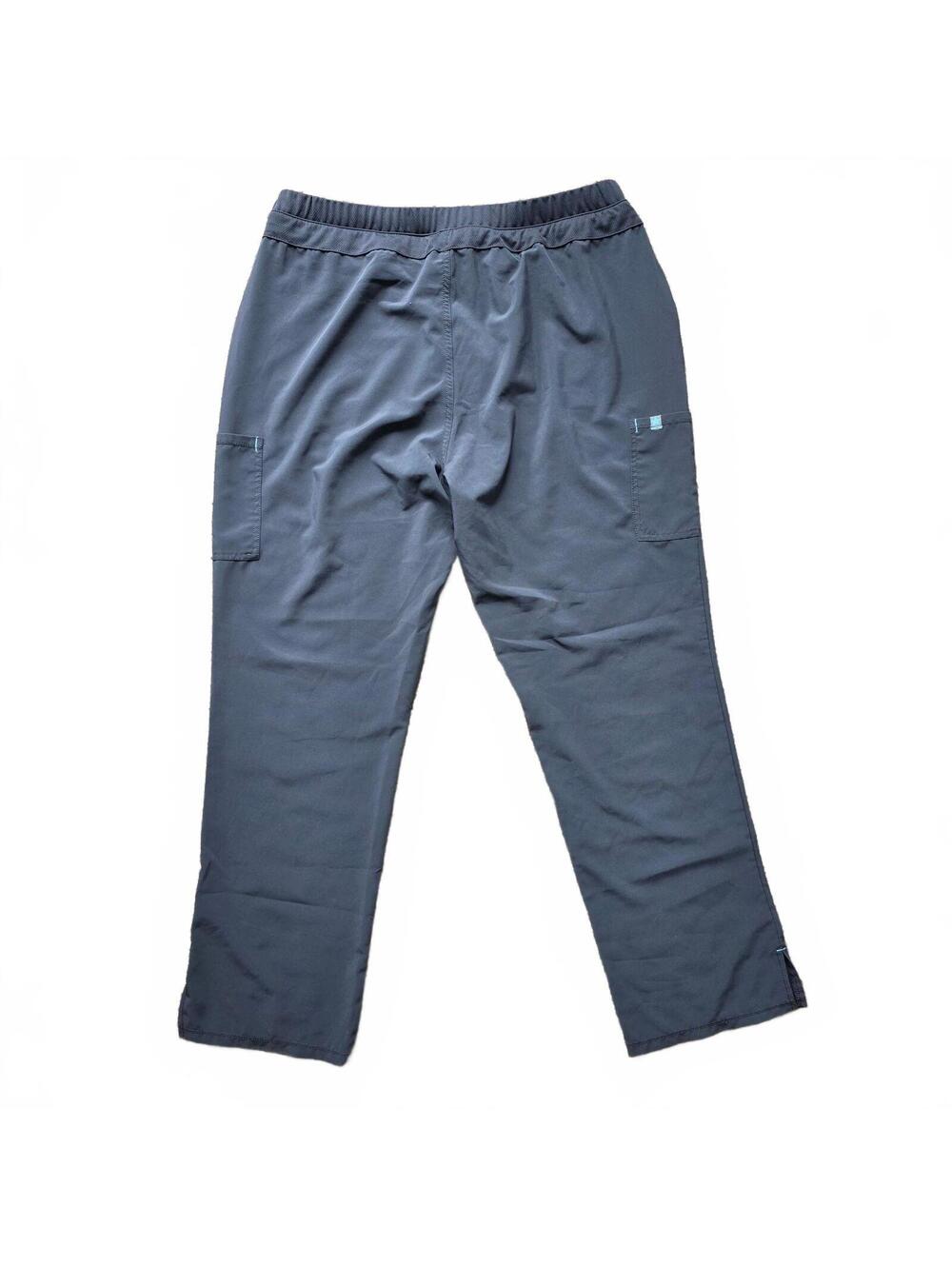 Scrubstar Women’s X Large Gray Drawstring Cargo Scrub Pants - Picture 5 of 5